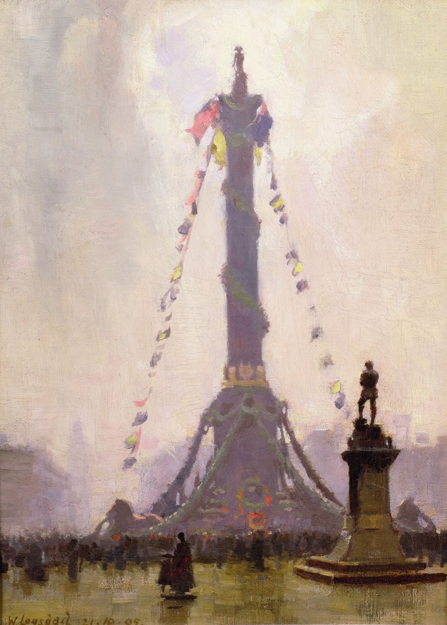 Trafalgarský den od William Logsdail