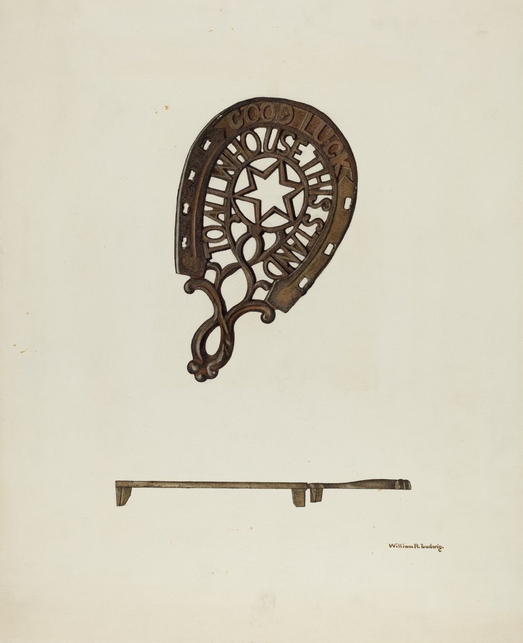Trivet, c. 1939. od William Ludwig