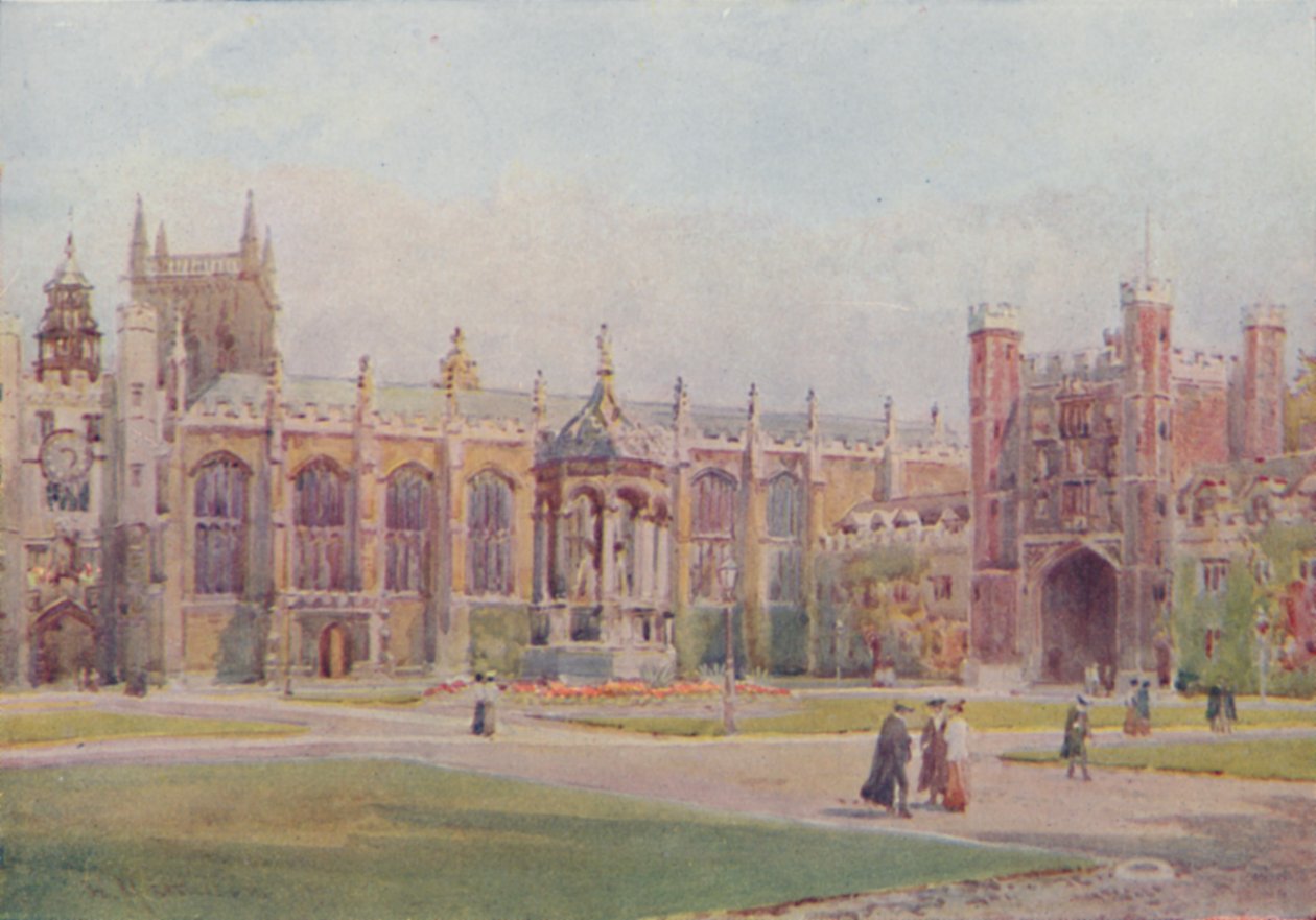 Trinity College, Cambridge, 1910 od William Matthison