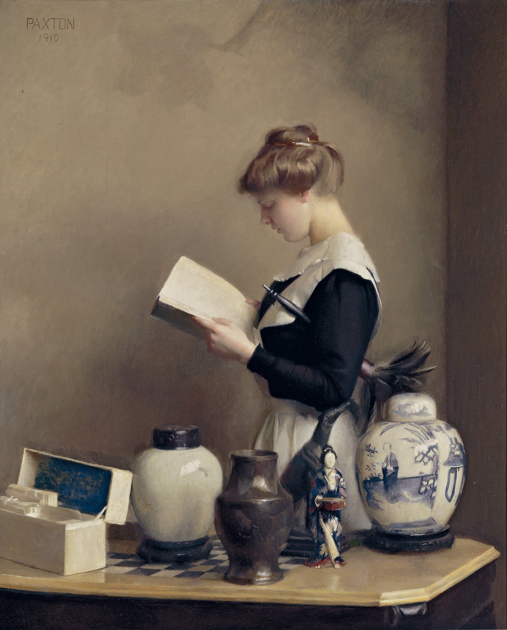 Služka, 1910 od William McGregor Paxton