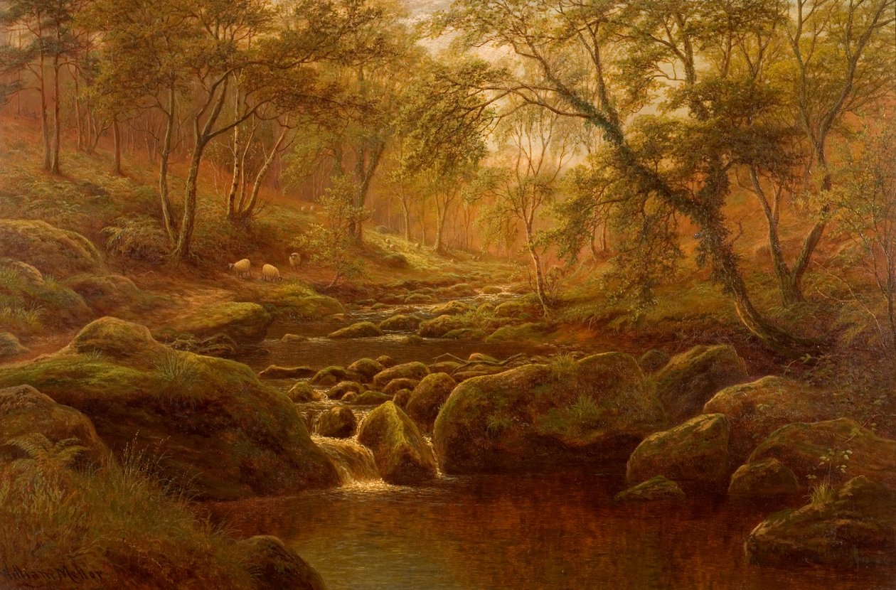Dub Beck, Harrogate od William Mellor