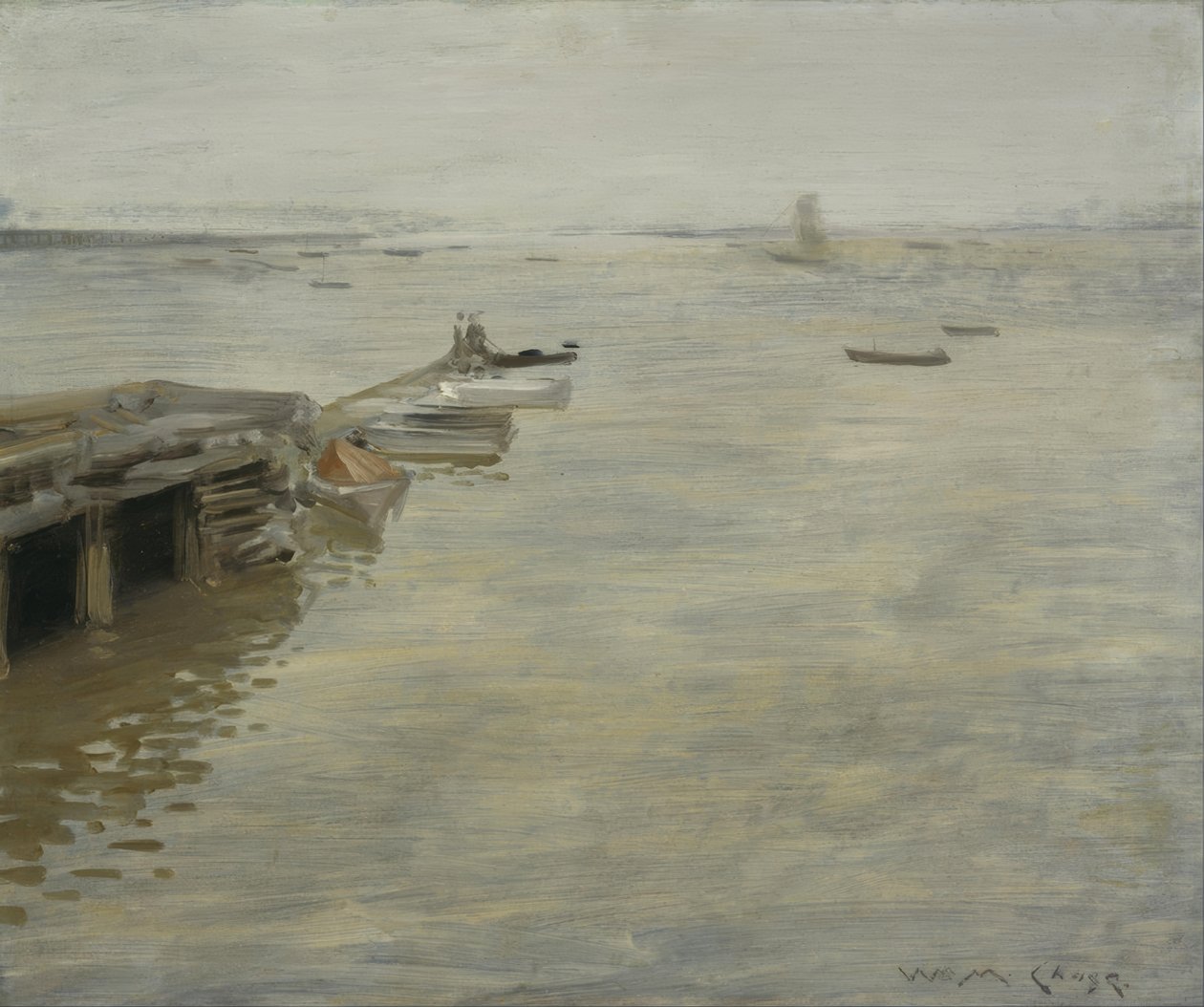 Šedý den od William Merritt Chase