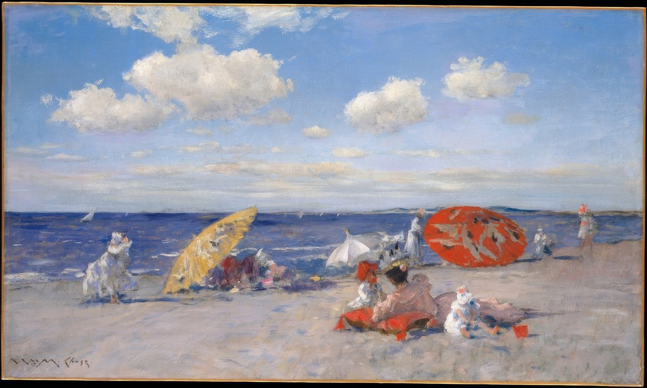 Am Meer od William Merritt Chase