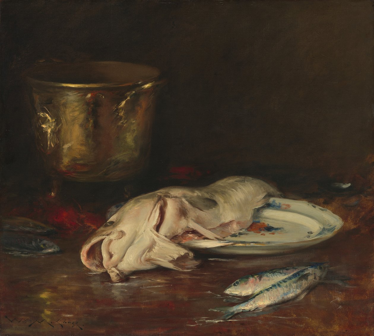 Anglická treska od William Merritt Chase