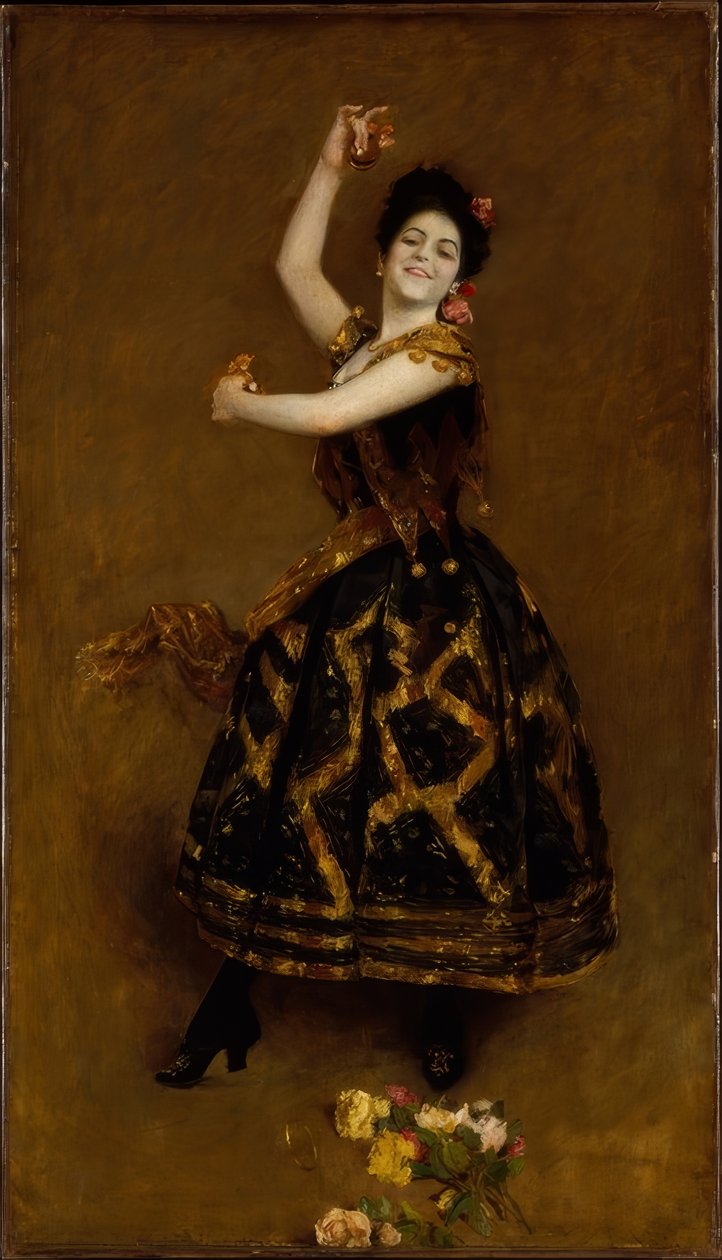 Carmencita od William Merritt Chase