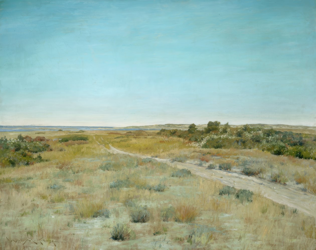 První dotek podzimu od William Merritt Chase