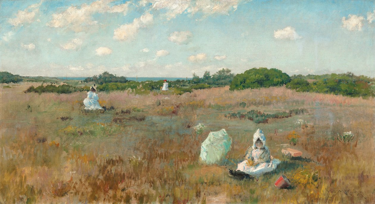 Sběr podzimních květin, 18941895. od William Merritt Chase