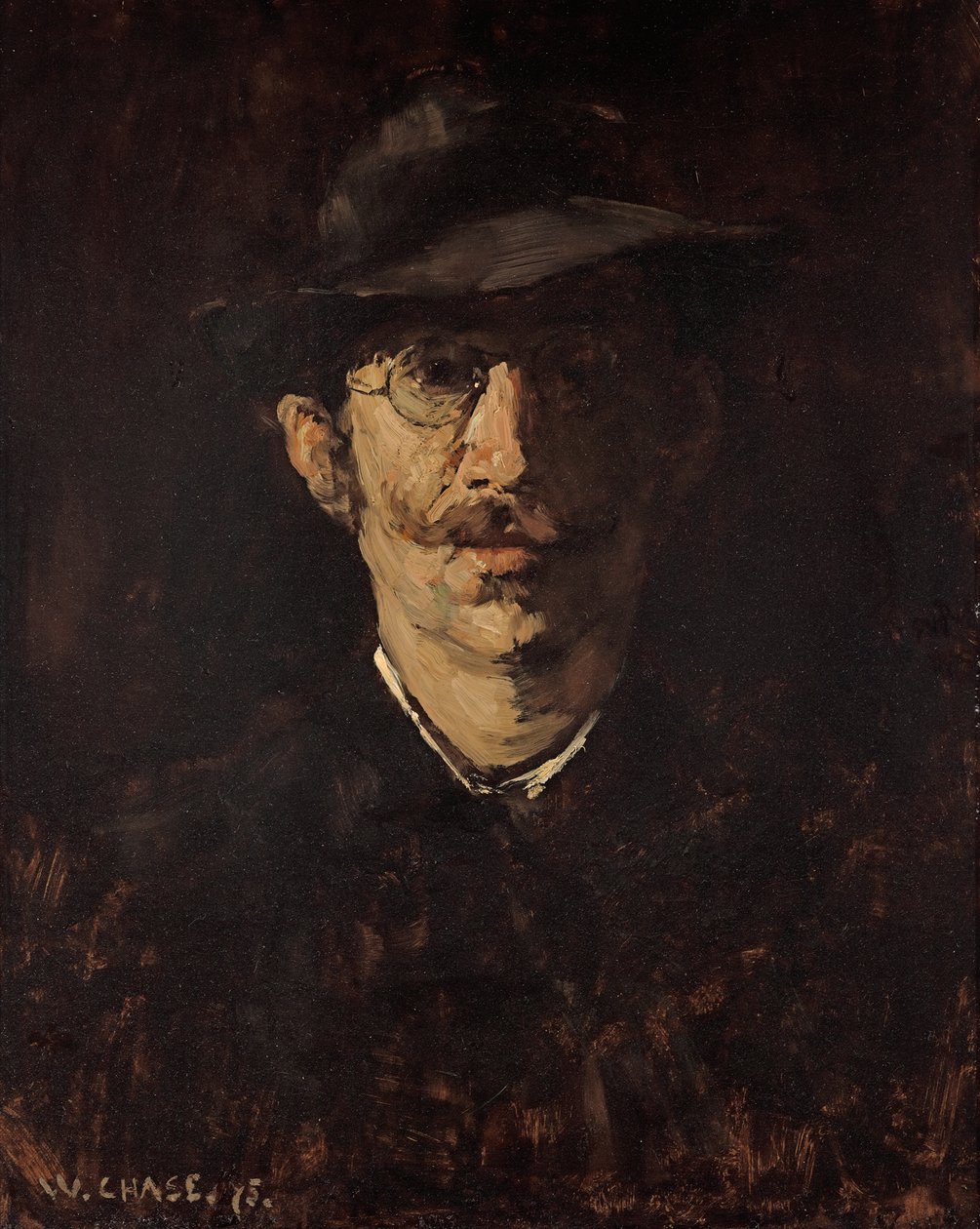 Německy: Portrét Hugo von Habermann od William Merritt Chase