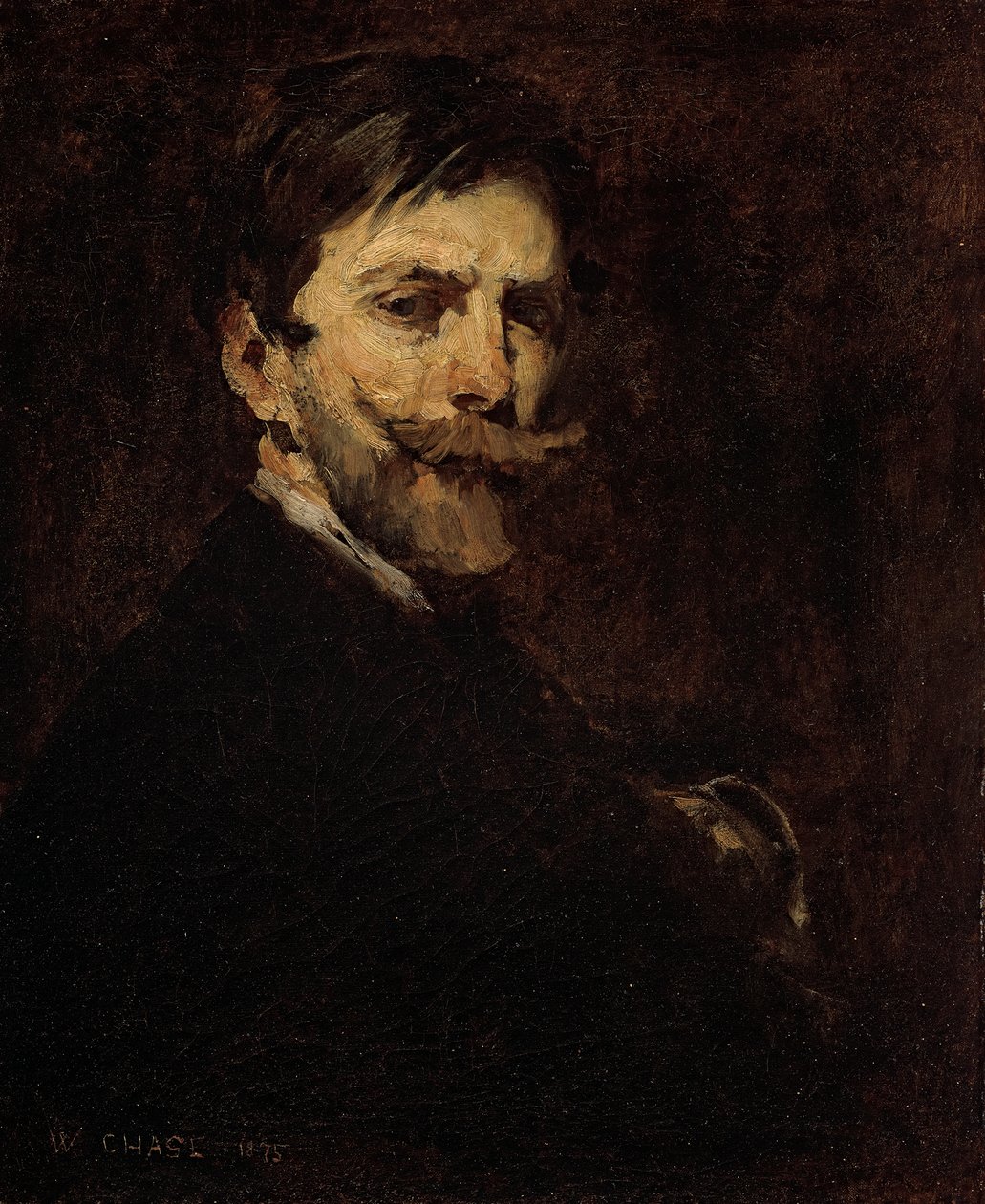 Německy: Autoportrét od William Merritt Chase