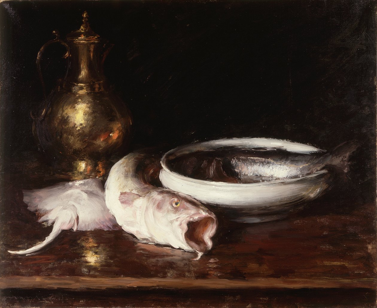Zátiší, asi 1913 (olej na plátně) od William Merritt Chase