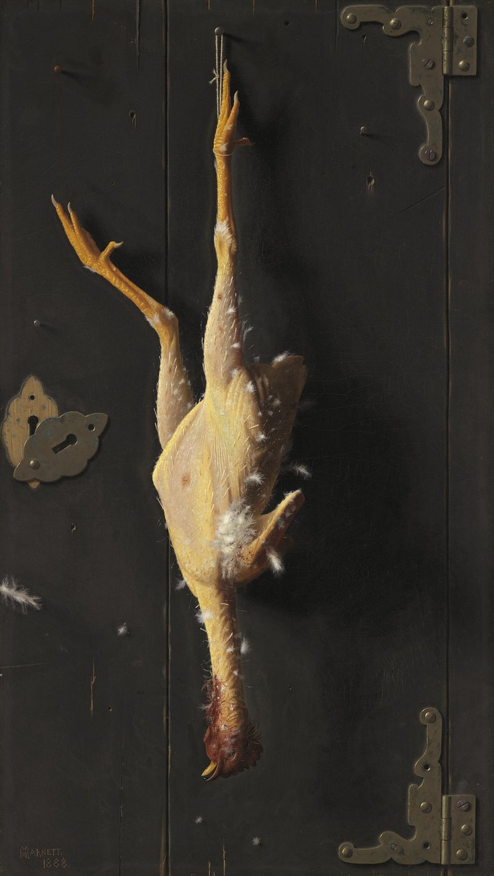 Na nedělní večeři, 1888. od William Michael Harnett