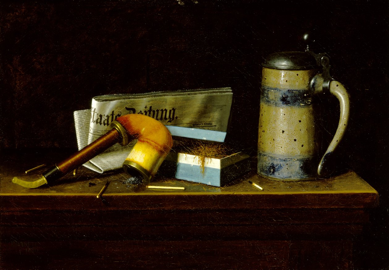 Se "Staats Zeitung od William Michael Harnett
