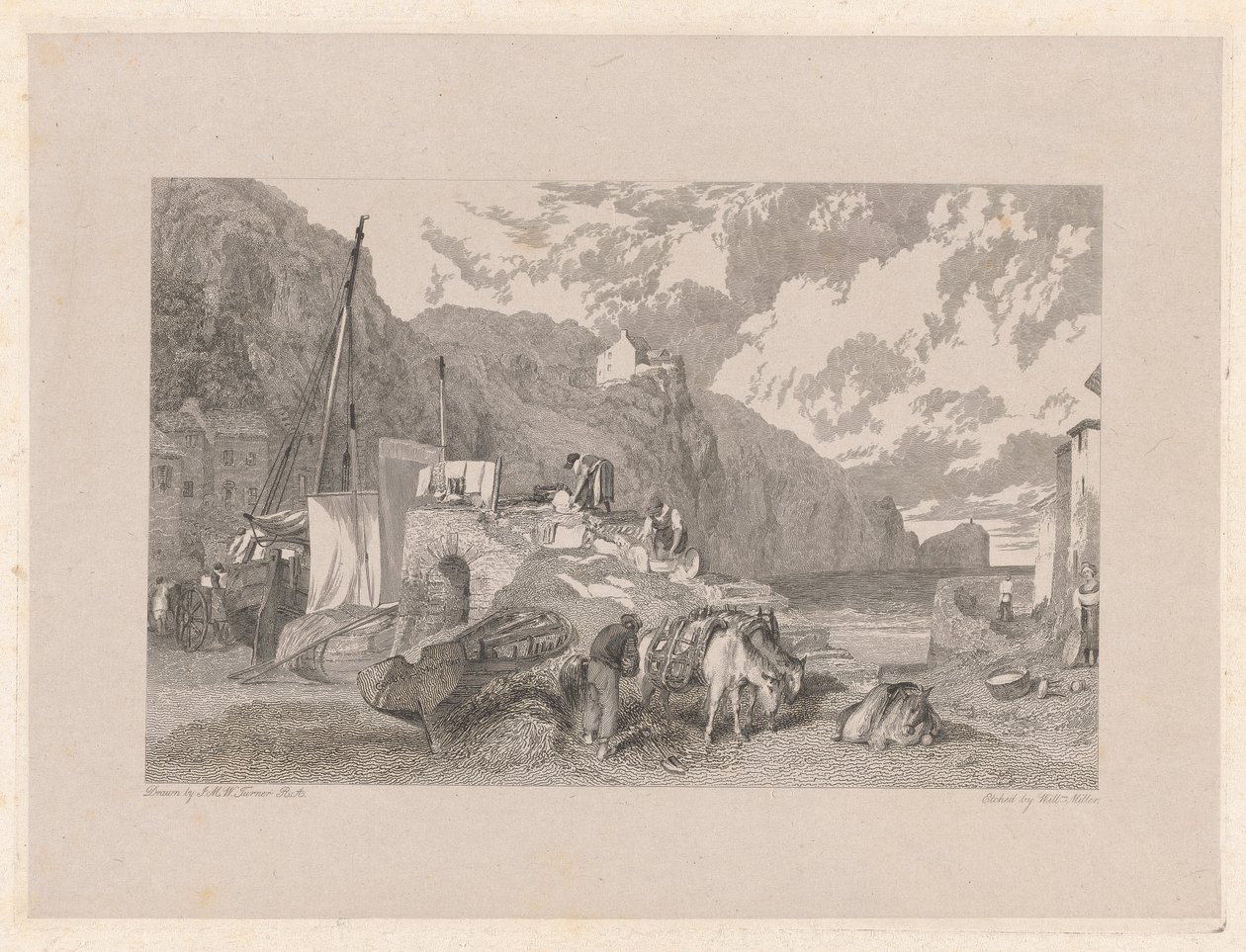 Combe-Martin, Devonshire od William Miller
