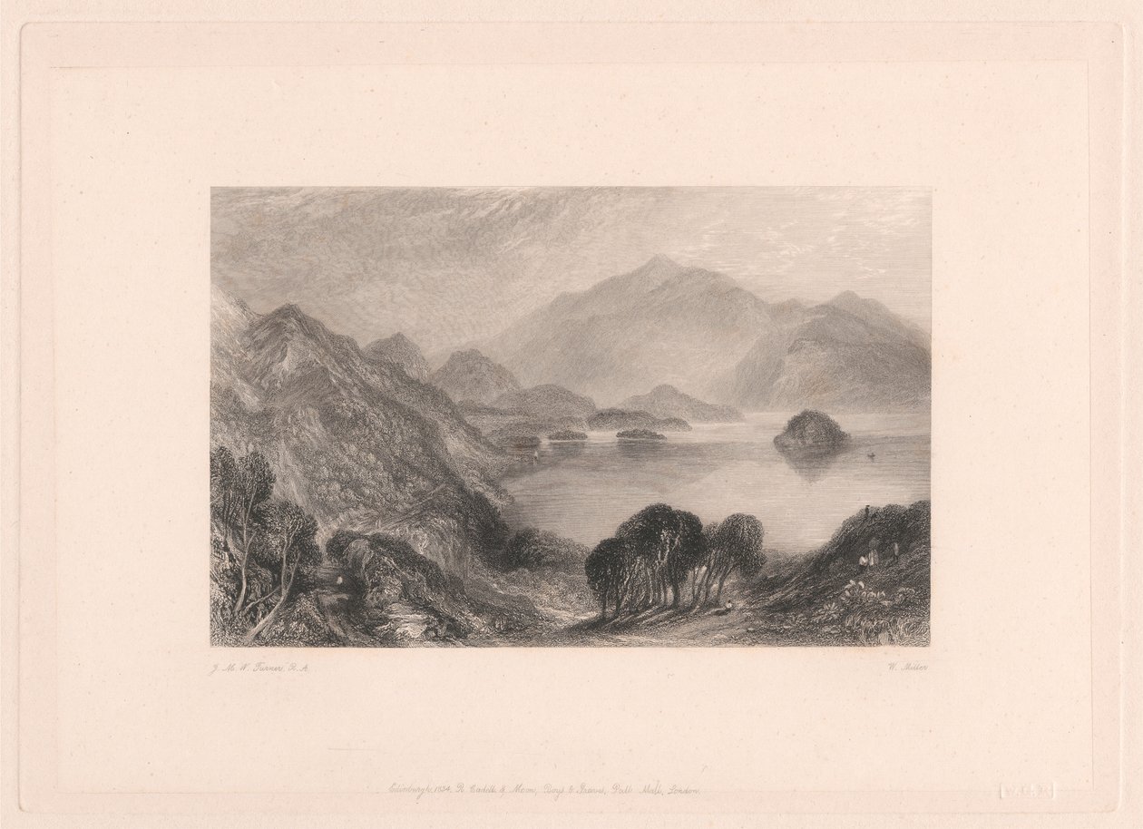 Loch Katrine od William Miller