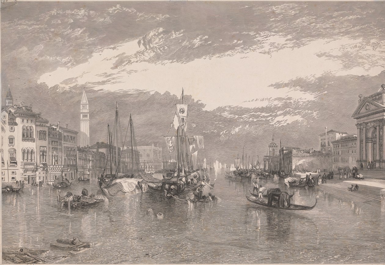 Canal Grande, Benátky od William Miller