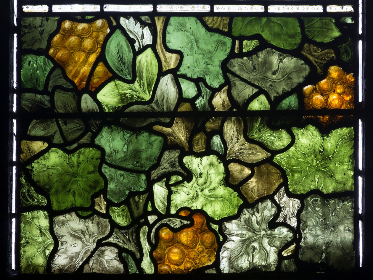 Detail listů od William Morris