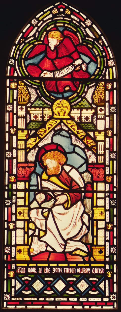St. Matthew, c.1870 vitráže od William Morris