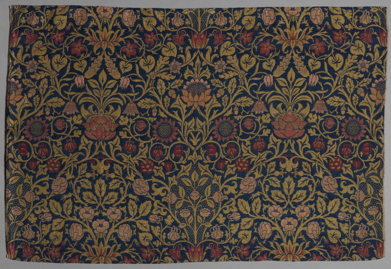 Violet a Columbine, 1883. od William Morris