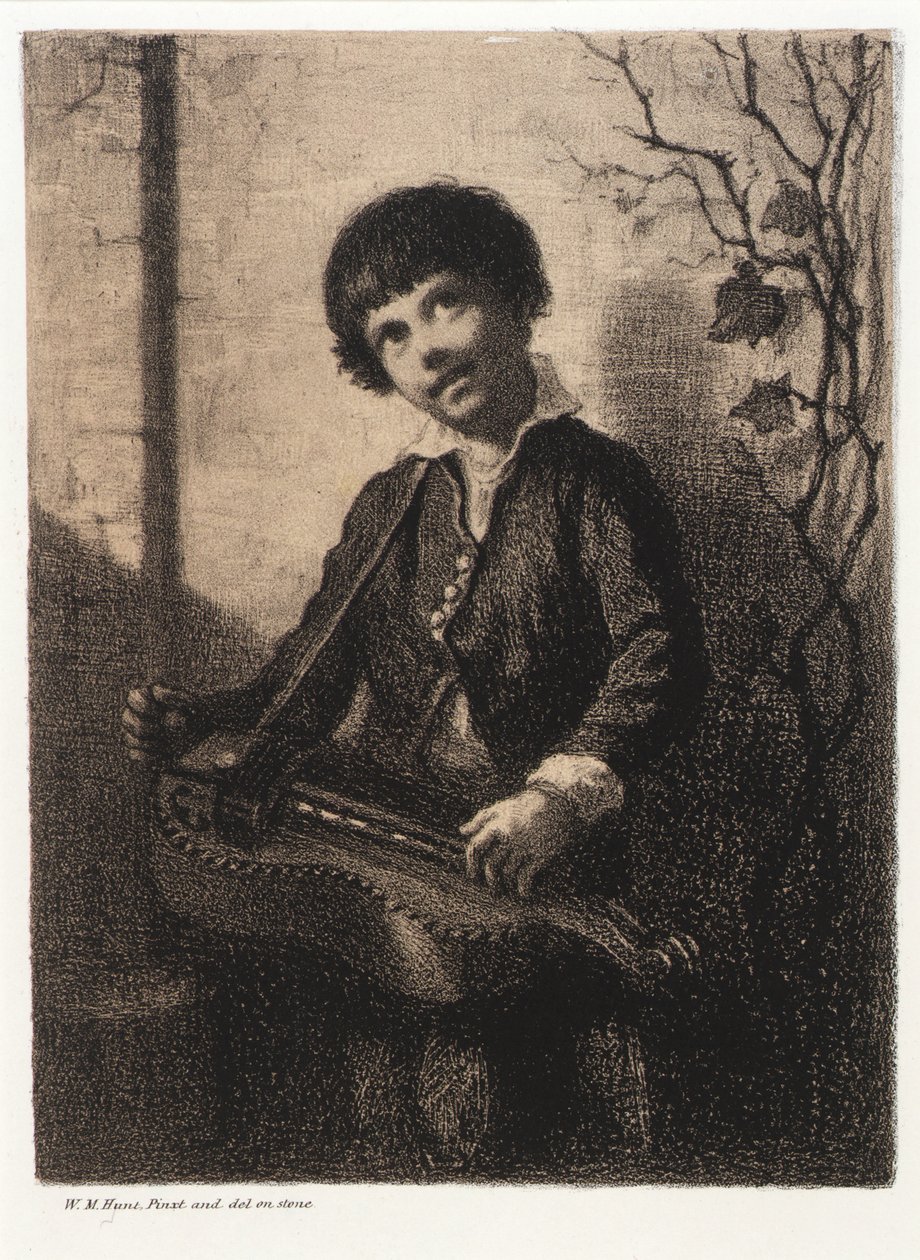 Hurdy-Gurdy Boy od William Morris Hunt