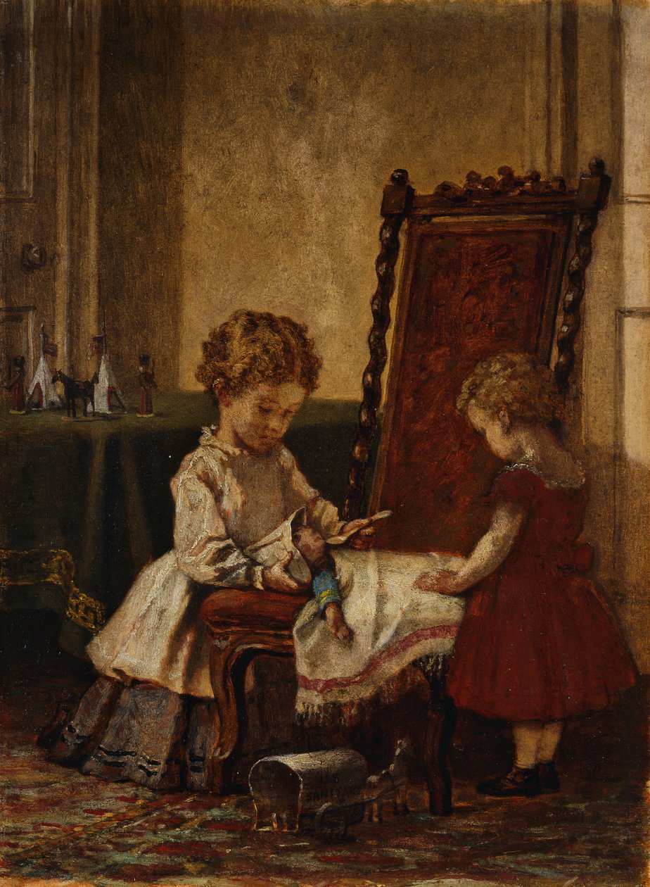 Hrací polní nemocnice, od William Morris Hunt