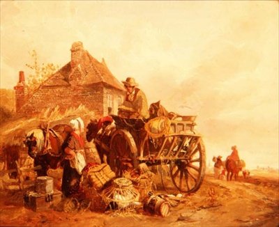 pryč na trh od William Mulready