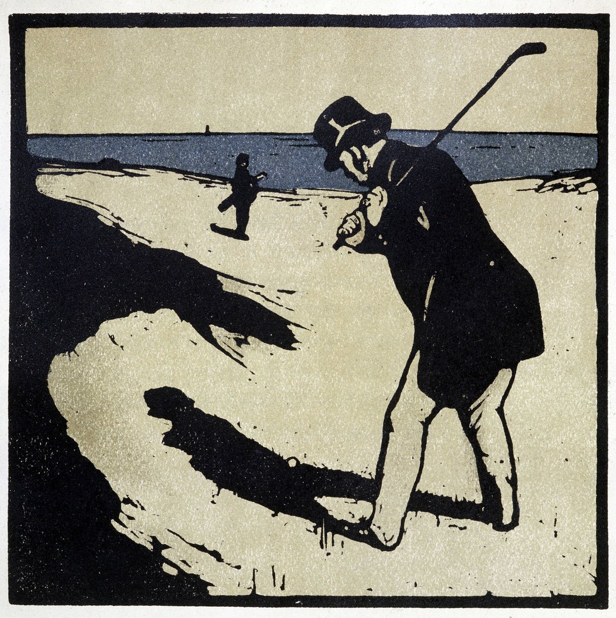 Golfový hráč od William Nicholson