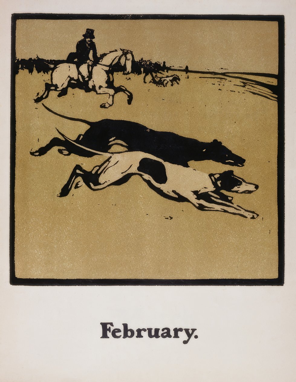 Lov na koni od William Nicholson