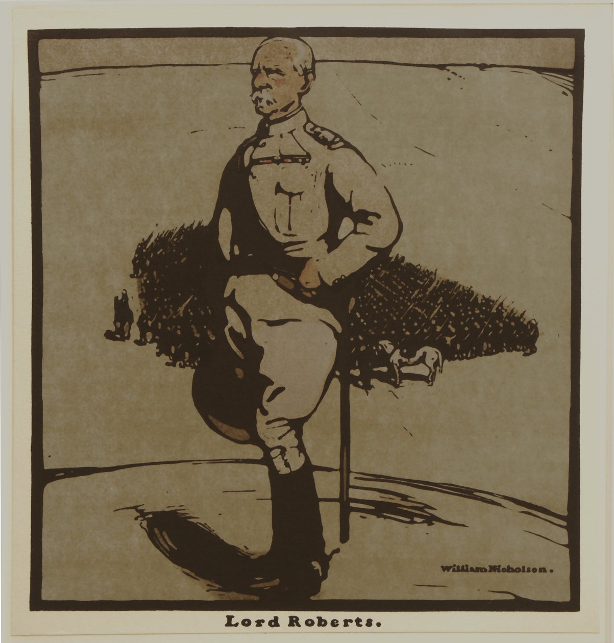 Lord Roberts, cca 1902 (chromolitho) od William Nicholson