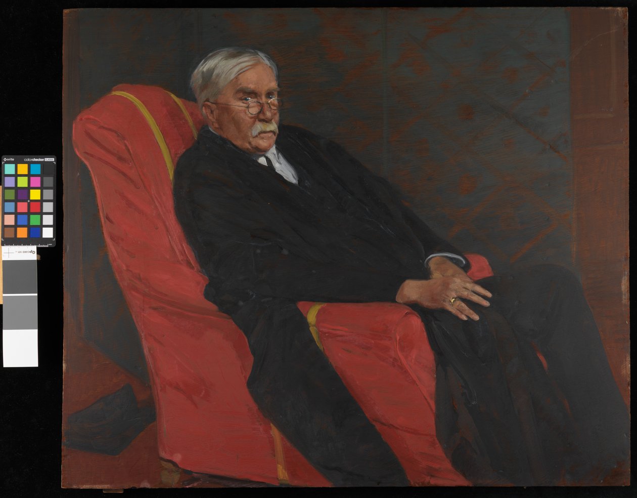 Portrét Dr. A.C. Bensona od William Nicholson