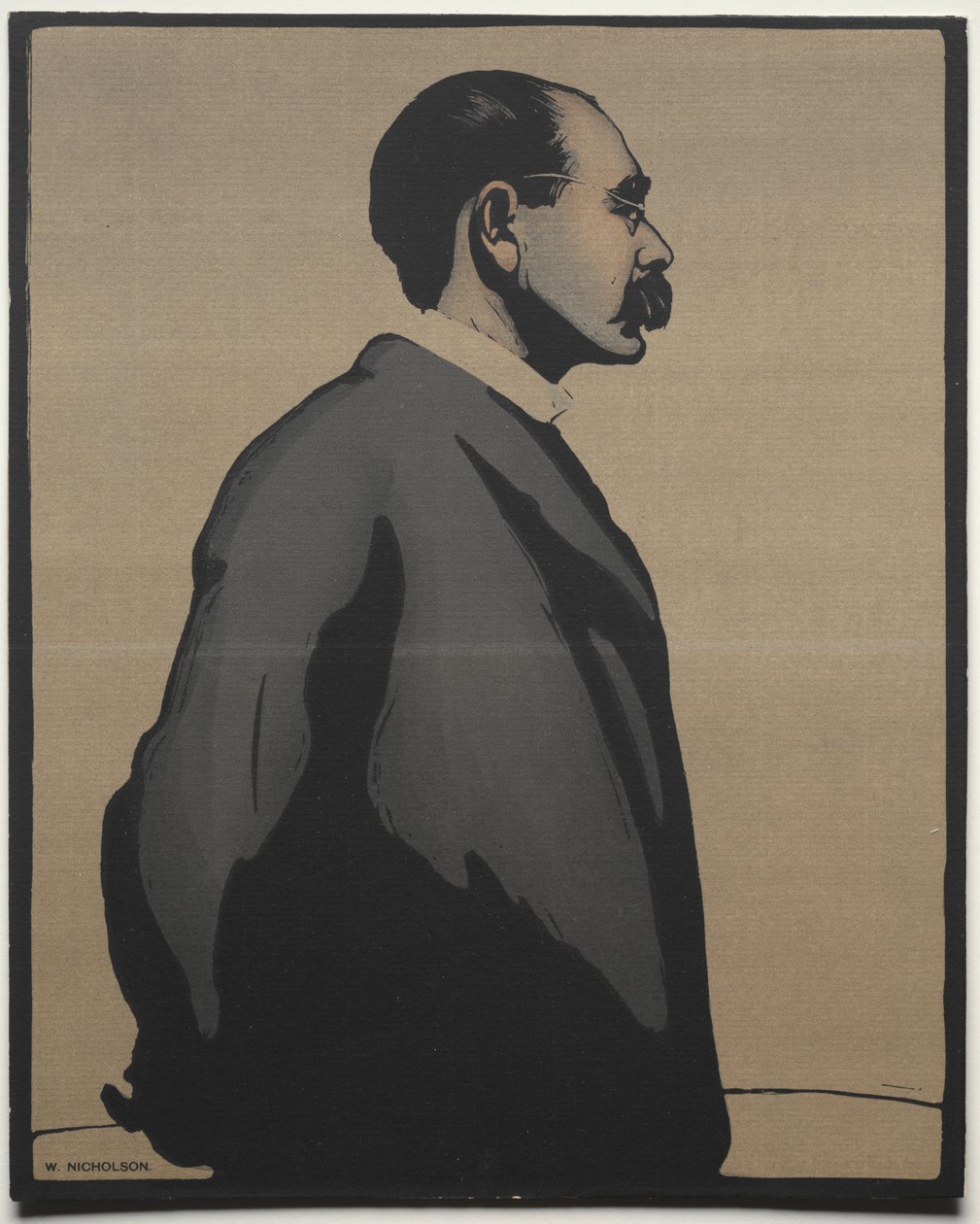 Rudyard Kipling od William Nicholson