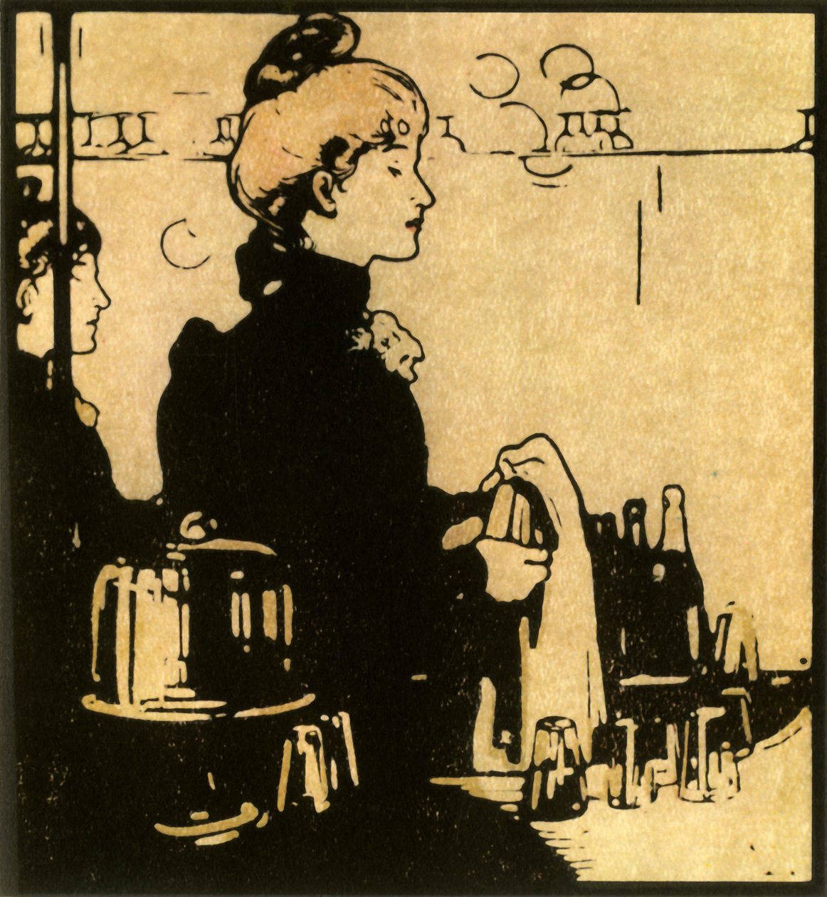 Barmanka, 1888, 1946. od William Nicholson