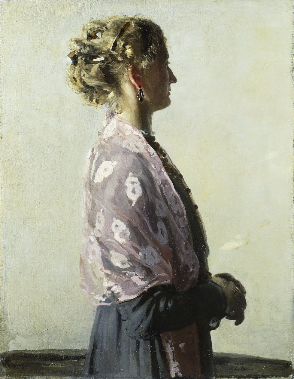 Dáma v černém od William Nicholson