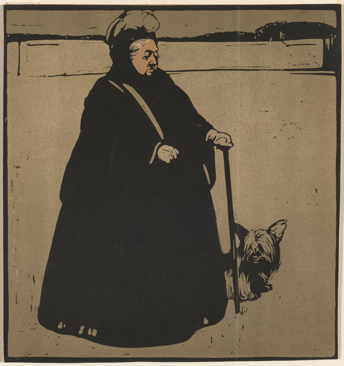 Dvanáct portrétů: H. M. královna od William Nicholson