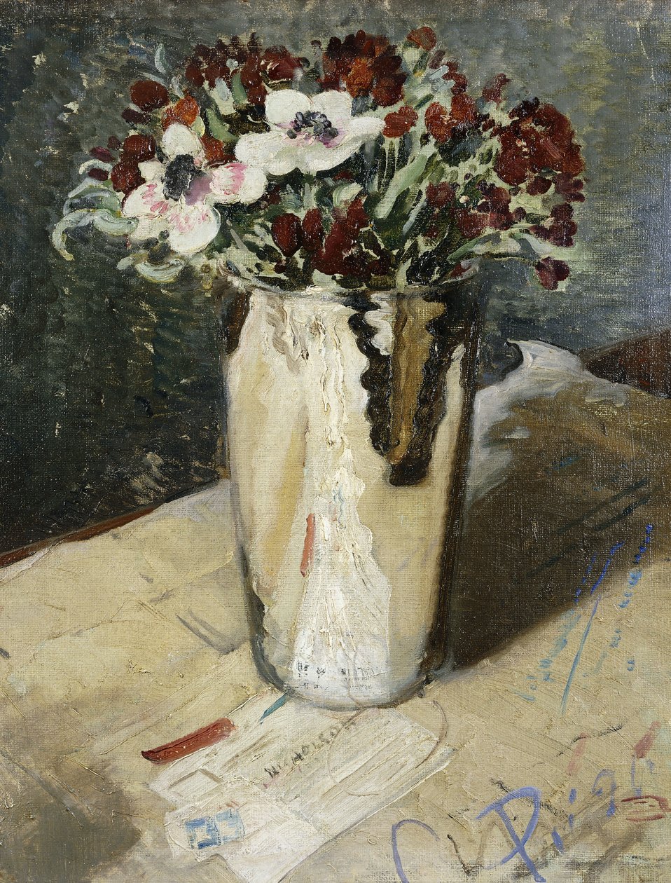 Wallflowers a Sasanky od William Nicholson