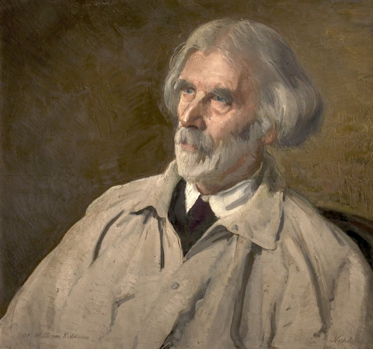 William Kiddier (olej na dřevě) od William Nicholson