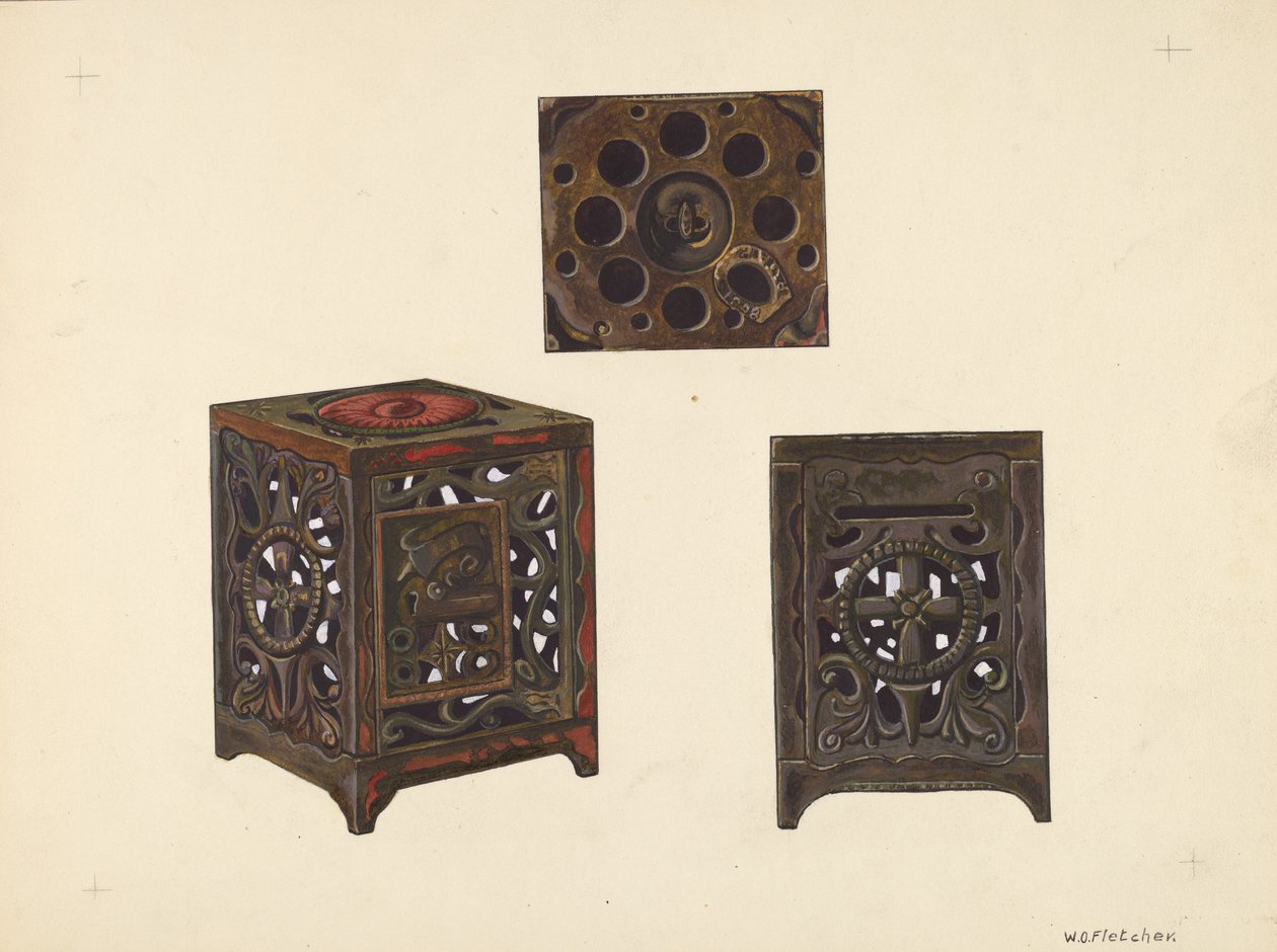 Bezpečná banka, c. 1938. od William O. Fletcher