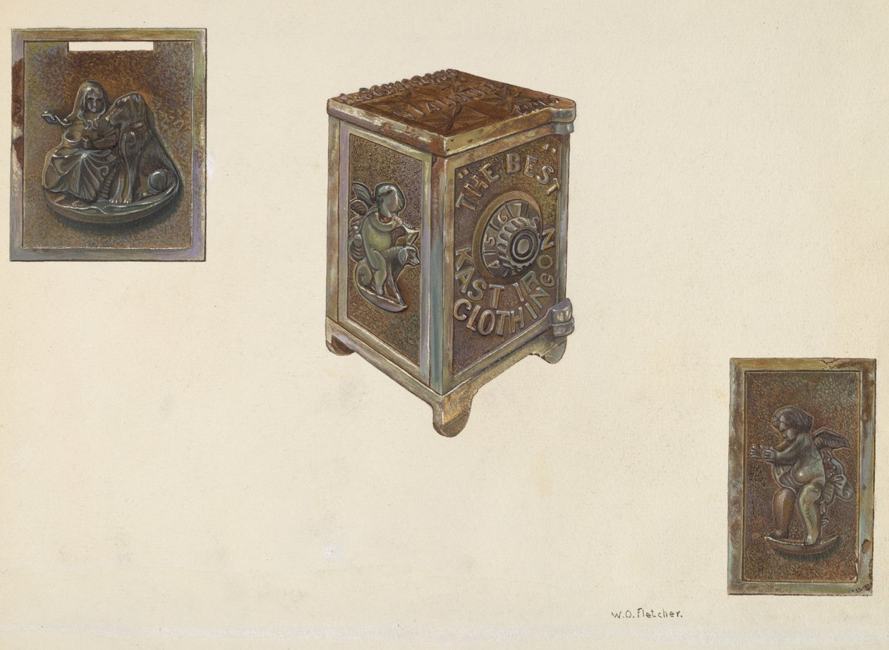 Bezpečná banka, c. 1940. od William O. Fletcher