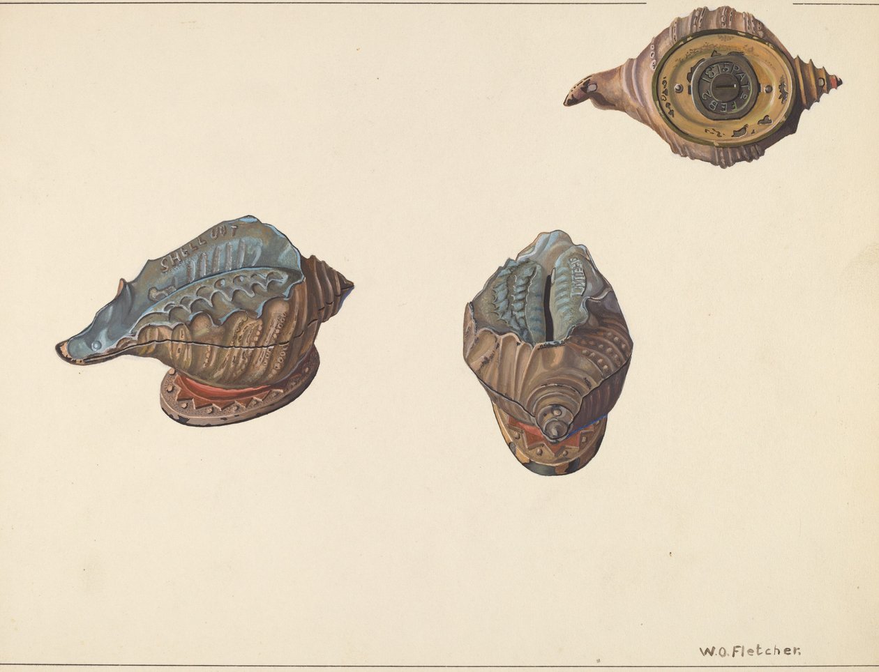 Shell Out Bank, c. 1938. od William O. Fletcher