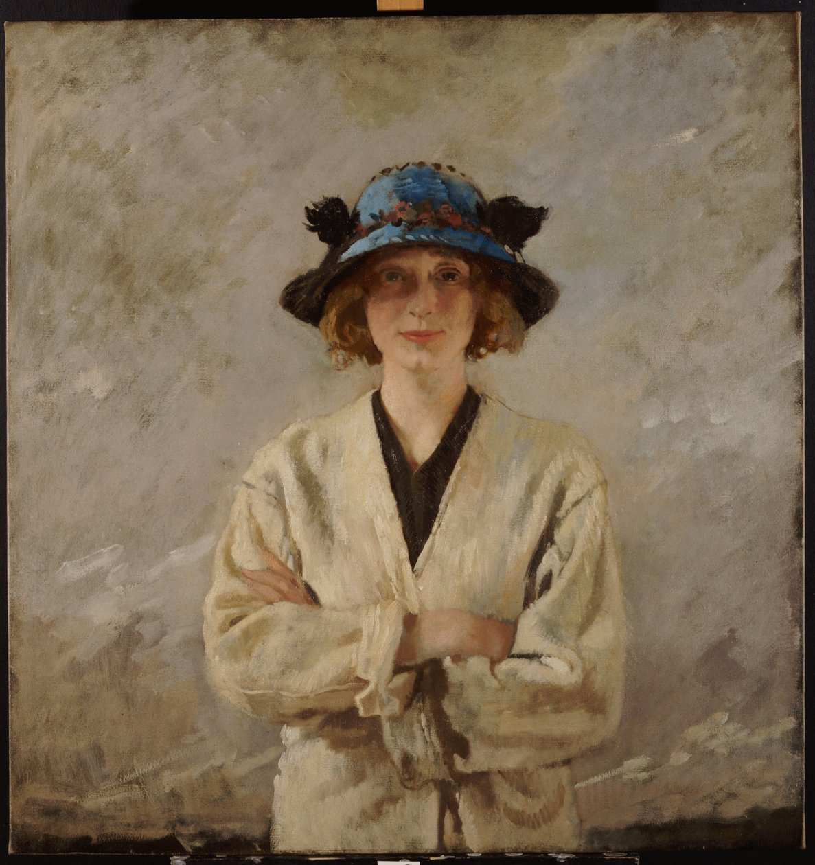 Dívka v modrém klobouku, 1912 od William Orpen