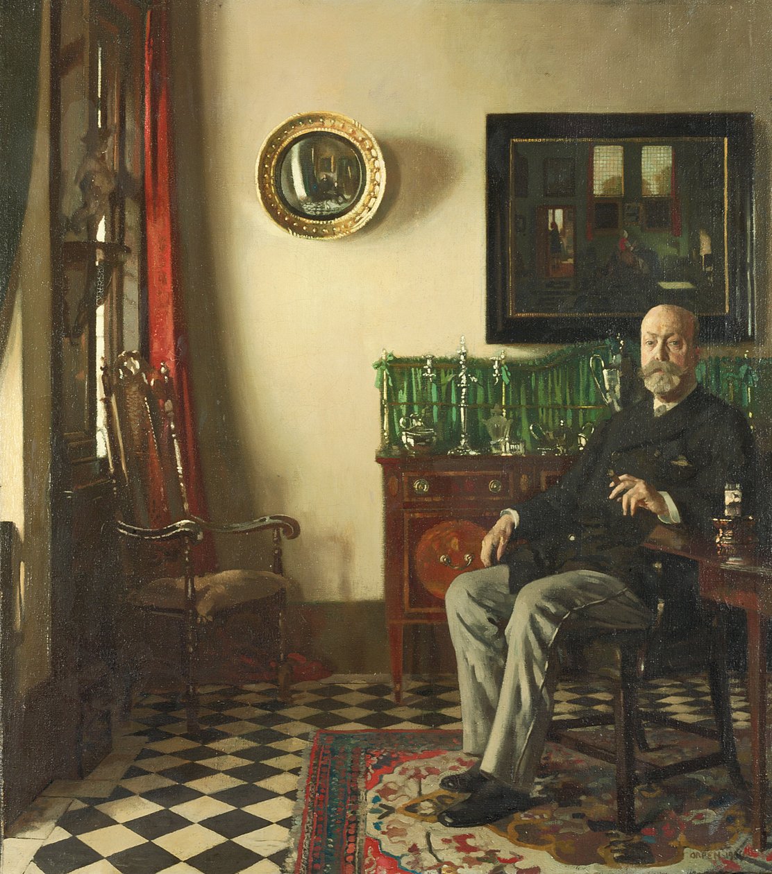 Lewis R. Tomalin, 1909 od William Orpen