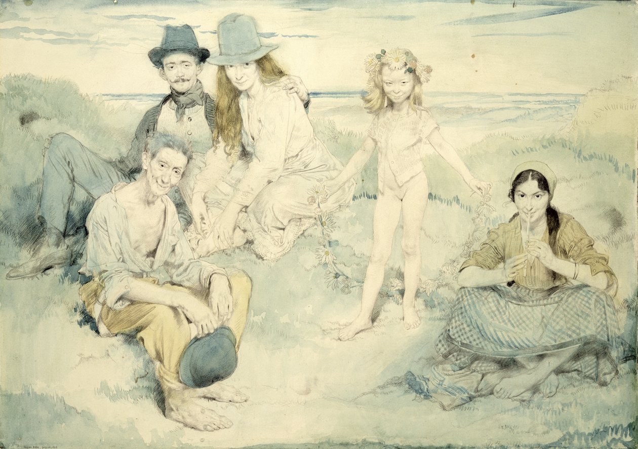 Na irském pobřeží od William Orpen