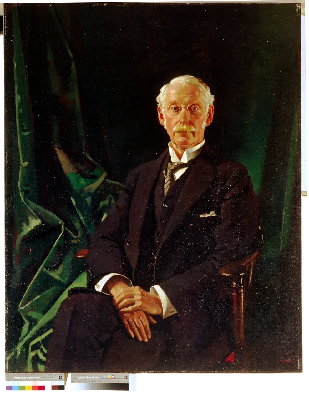 Sir Charles Algernon Parsons, kolem 1905-10 od William Orpen