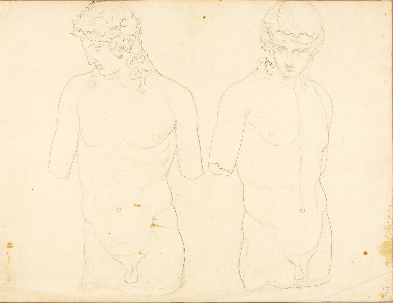 Eros (Vatikán č. 250), dva pohledy od William Page