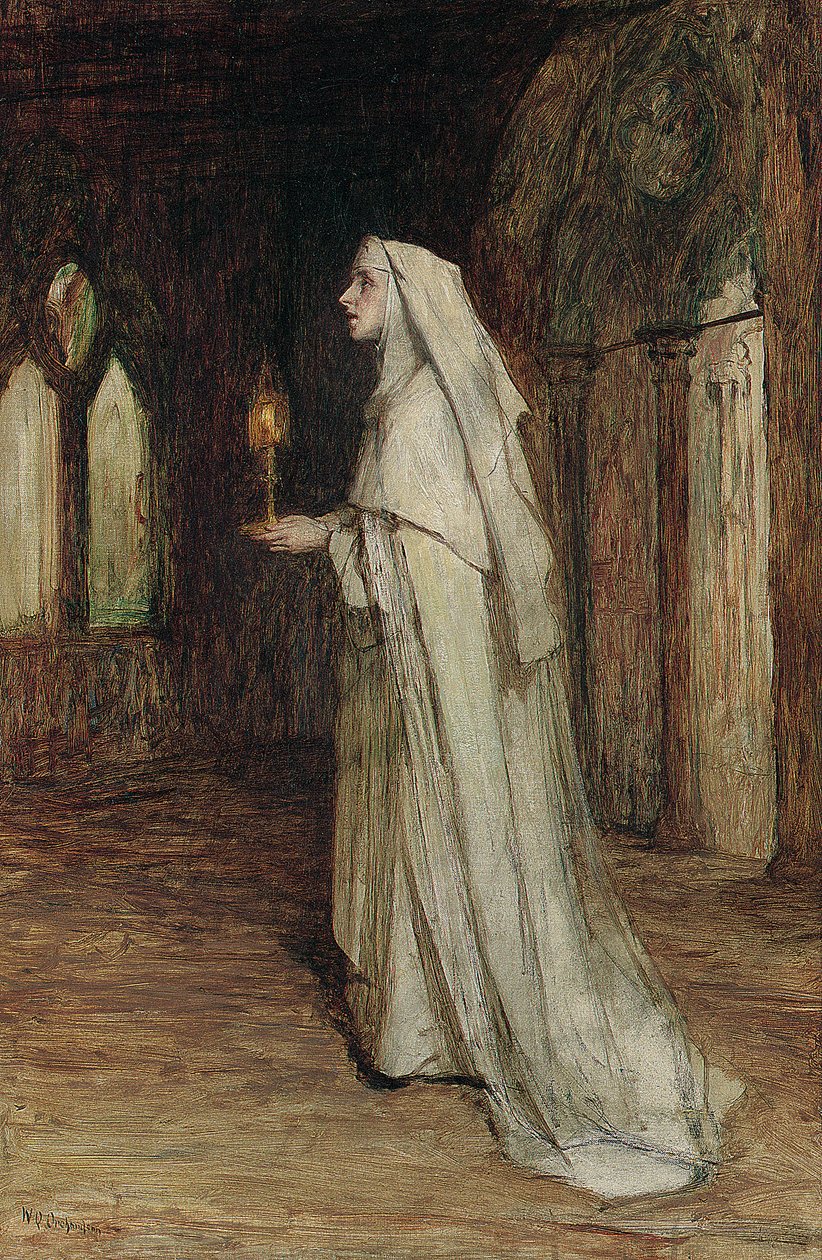 Jeptiška od William Quiller Orchardson