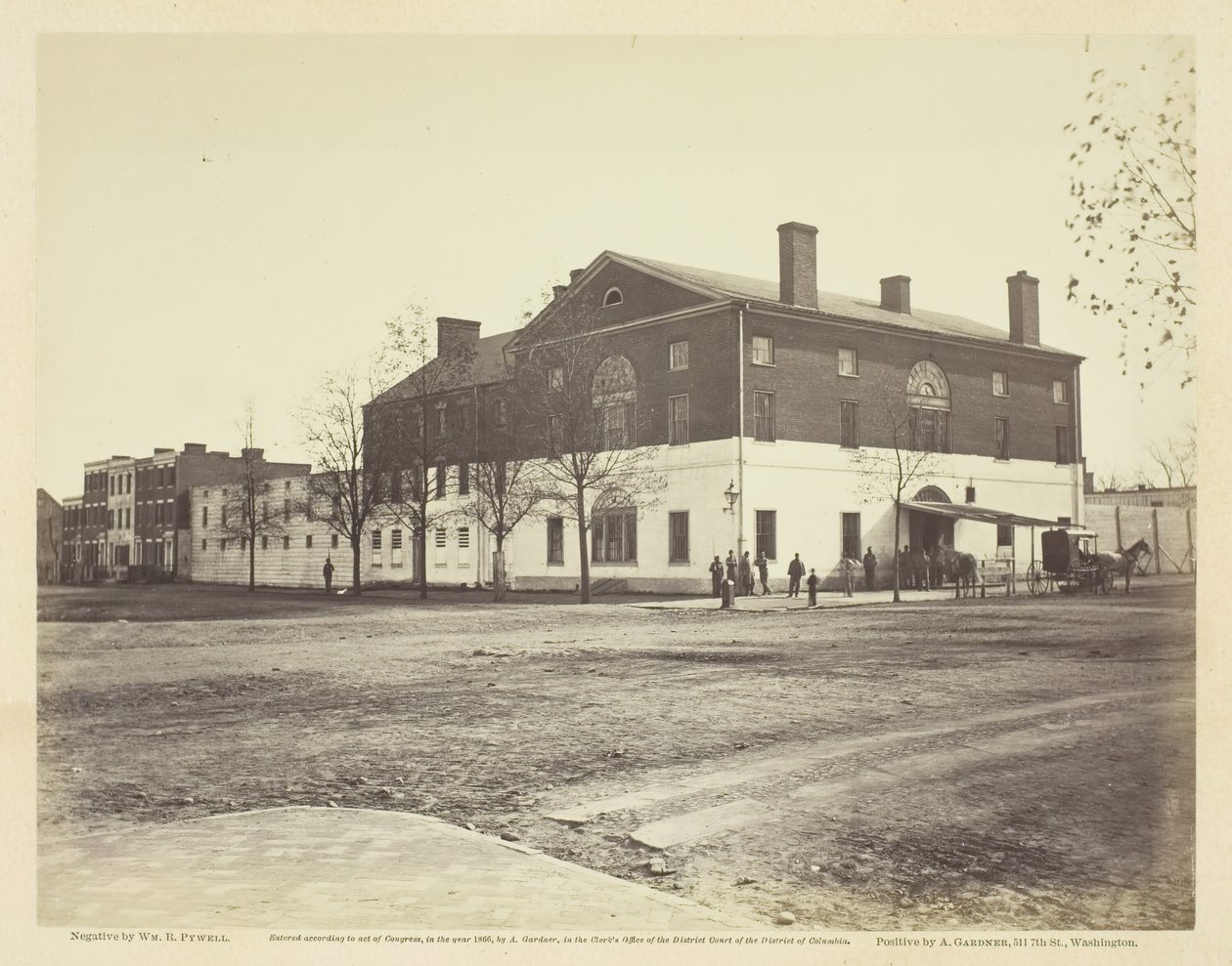 Old Capitol Prison, Washington, 186165. od William R. Pywell