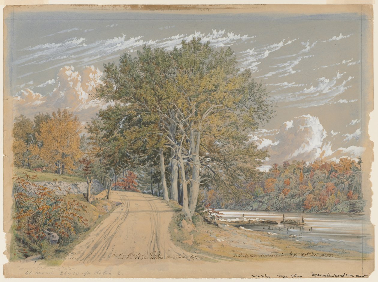 Na řece Harlem od William Rickarby Miller