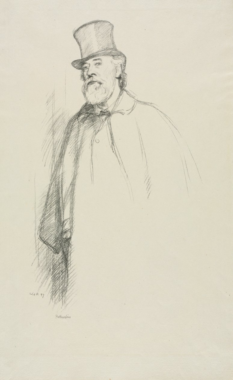 Alphonse Legros, 1897. od William Rothenstein