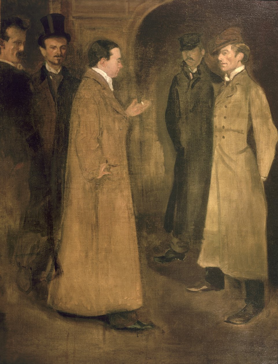 Skupinový portrét od William Rothenstein