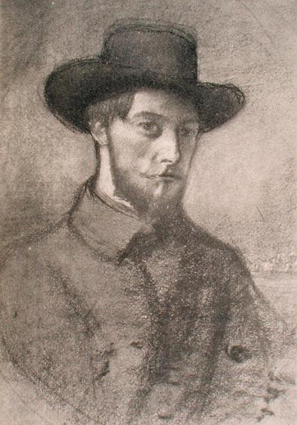 Portrét Augusta Johna (1879-1961) (litho) od William Rothenstein