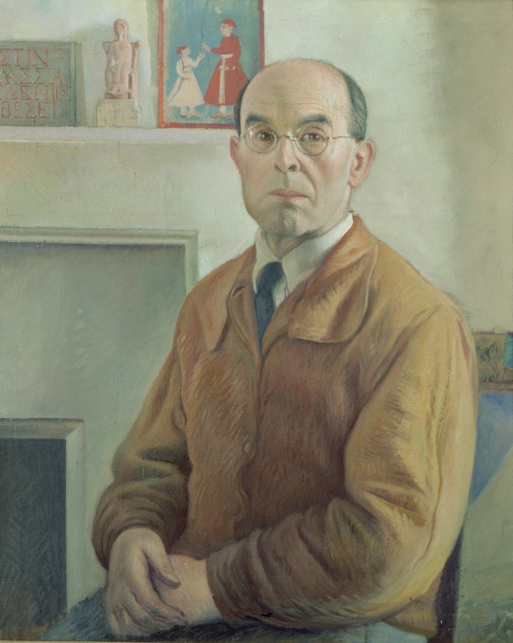 Autoportrét (olej na plátně) od William Rothenstein